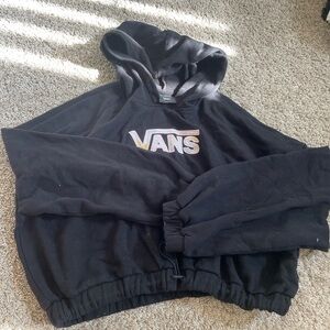 Black Vans Hoodie NWOT S